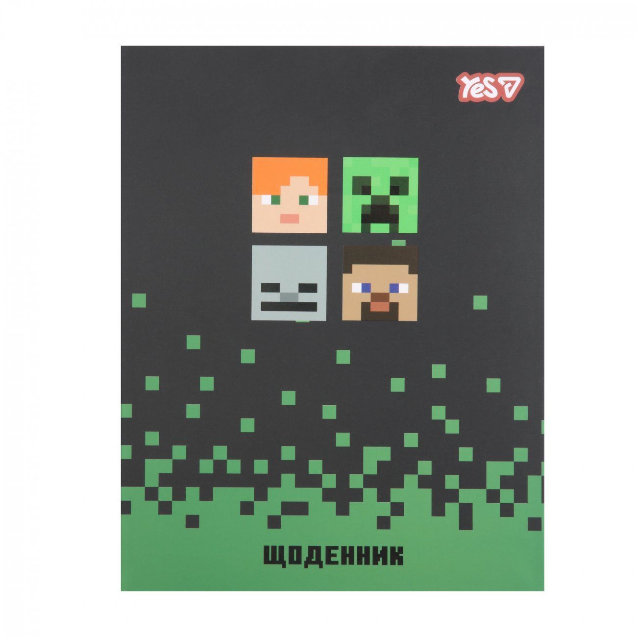 Щоденник шкільний Yes Minecraft інтегральна обкладинка фото