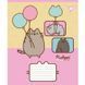 Тетрадь школьная Yes 12 листов клетка Pusheen Funny фото 4