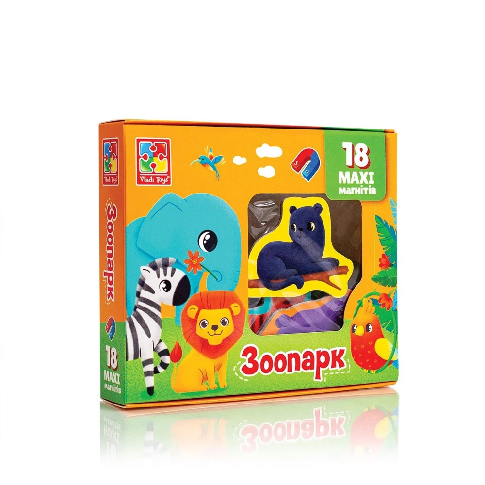 Набір магнітів Зоо Укр Vladi Toys фото
