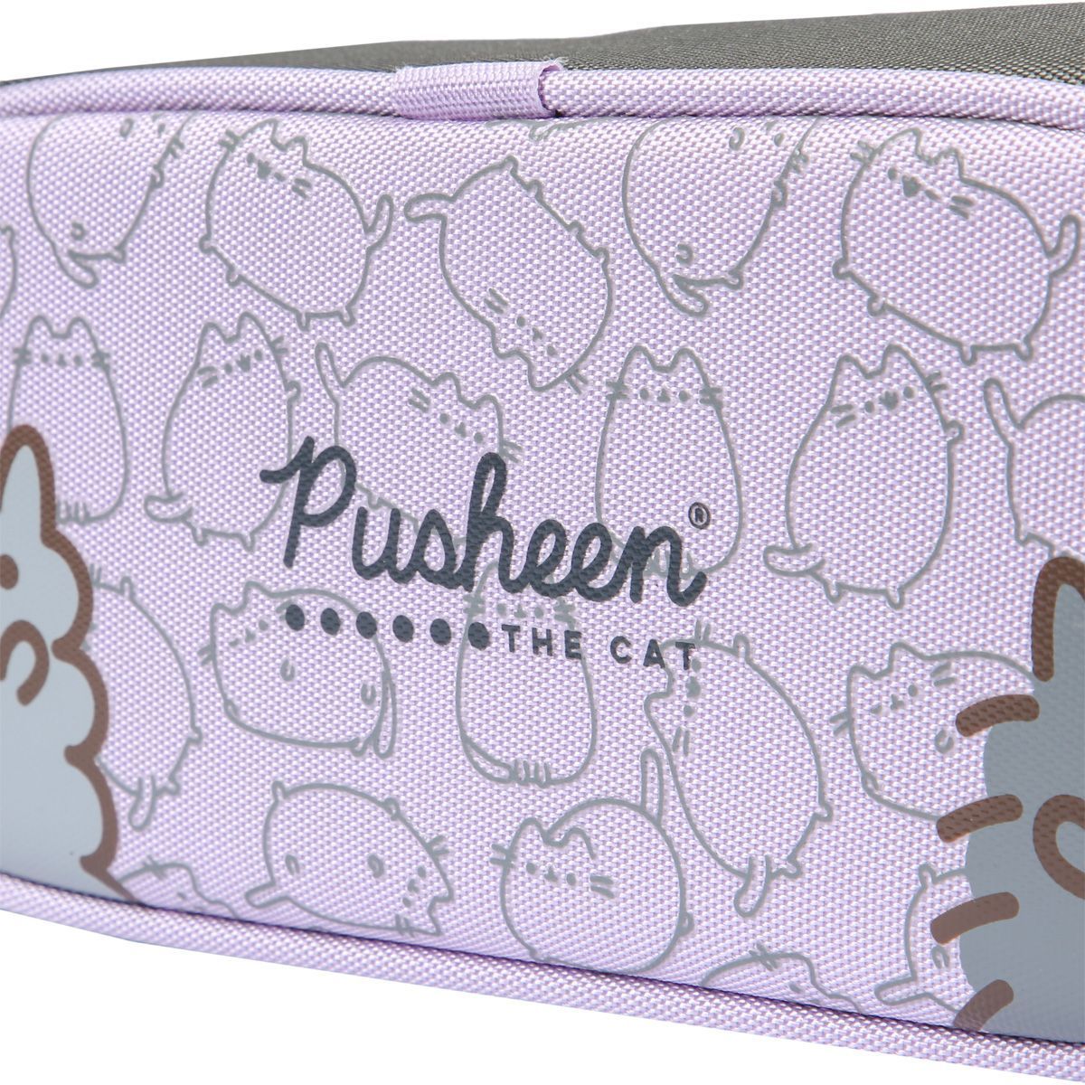 Пенал шкільний Yes для дівчинки на 1 відділення PH-30 Pusheen Gray фото