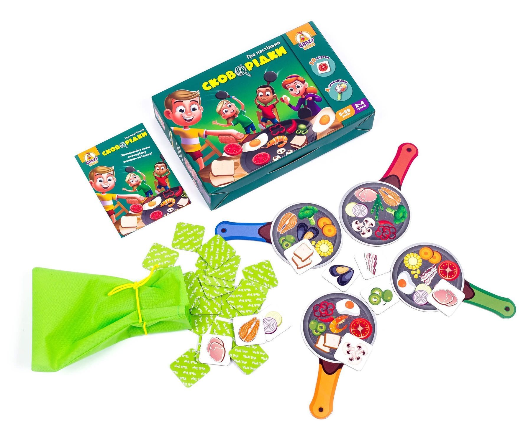 Гра настільна Сковородки Укр (Vladi Toys) фото