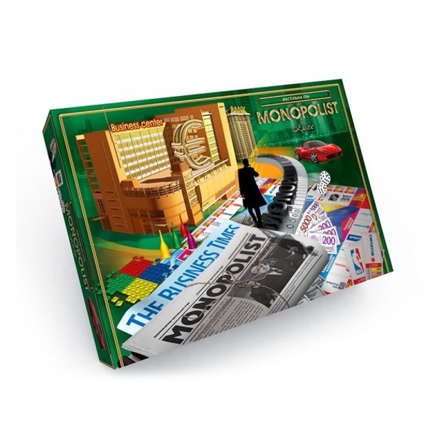 Гра настільна "MONOPOLIST" Укр. Danko Toys фото