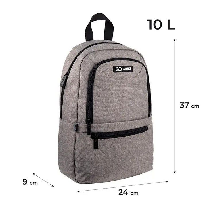 Рюкзак підлітковий GoPack Education Teens 119S-2 37*24*9см бежевий фото