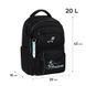 Рюкзак підлітковий Kite Education teens 2594M Kuromi 42 &times; 29 &times; 17см чорний фото 2