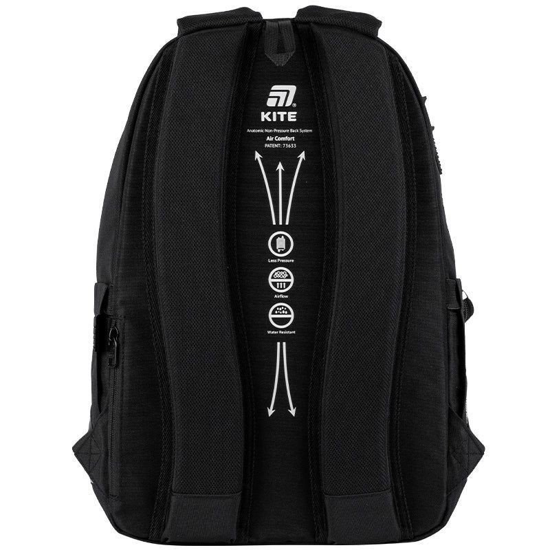 Рюкзак подростковый Kite Education teens 2575M-2 42&times;29&times;18 см, черный фото