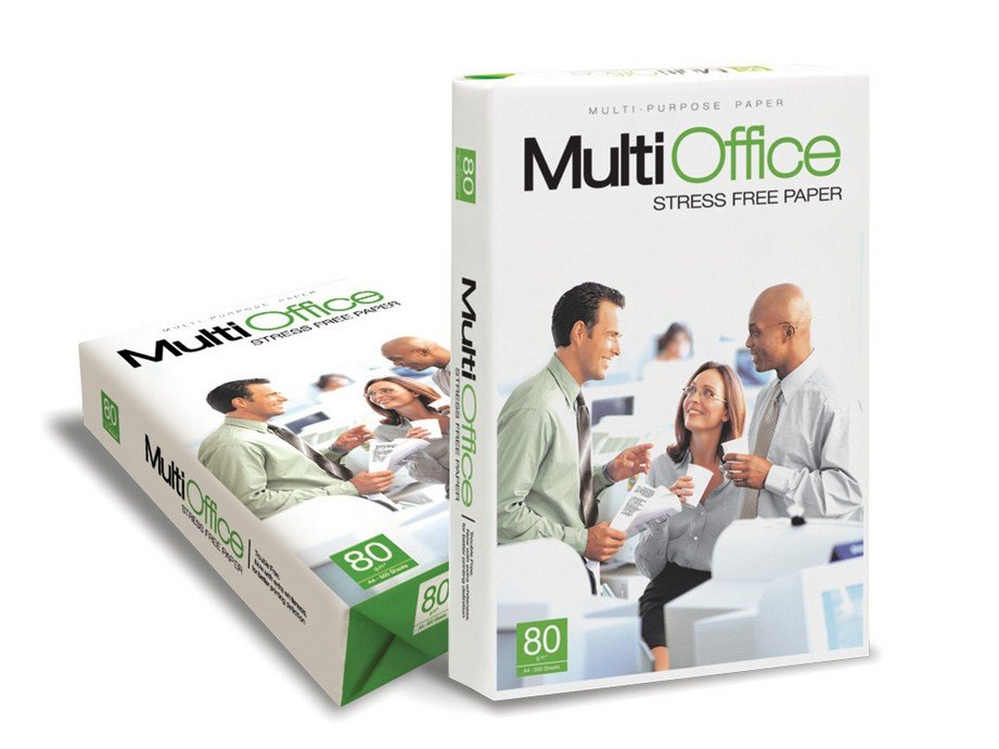 Папір для принтера А4 Multi office 500арк 80г/м Португалія фото