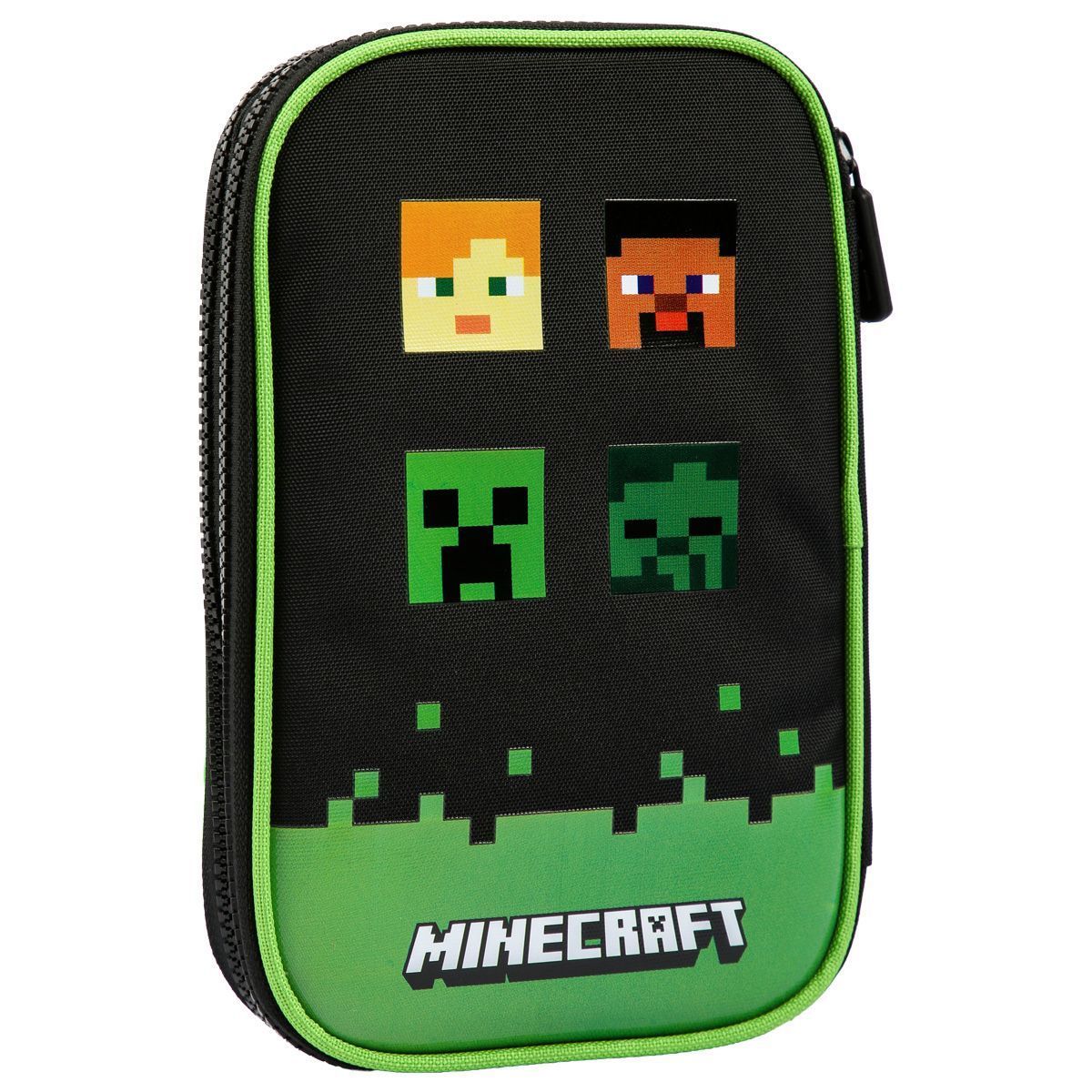 Пенал шкільний Yes для хлопчика на 2 відділення PH-35 Minecraft Reality з LED фото