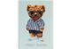 Зошит А5 80арк., в клітинку, на спіралі, пластикова обкладинка Optima Pets Fashion Bear фото 1