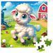 Пазл 64 эл 15x15 см De tail Ловкая овечка Укр (Vladi Toys) фото 3