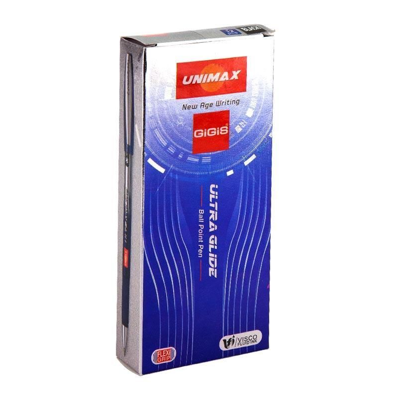Ручка кулькова Unimax Ultra Glide 1,0мм чорна фото