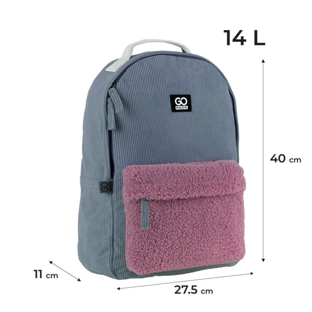 Рюкзак подростковый GoPack Education Teens 147 40*27,5*11см темно-серый фото