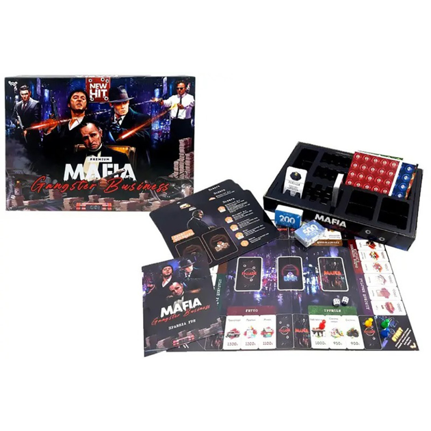 Настольная игра "MAFIA Gangster Business" Premium УКР. Danko Toys фото