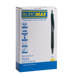 Олівець механічний Buromax Skill HB 0,5мм з гумкою, гумовий грип, корпус чорний фото 2