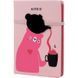 Блокнот В6 96л, в клетку, на резинке, твердая обложка Kite Pink Bear фото 3