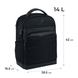 Рюкзак підлітковий Kite Education teens 2723M 42 &times; 28,5 &times; 16,5см чорний фото 2
