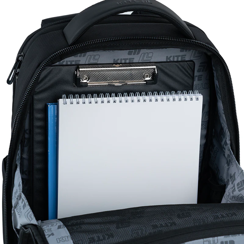 Рюкзак підлітковий Kite Education teens 2723M 42 &times; 28,5 &times; 16,5см чорний фото