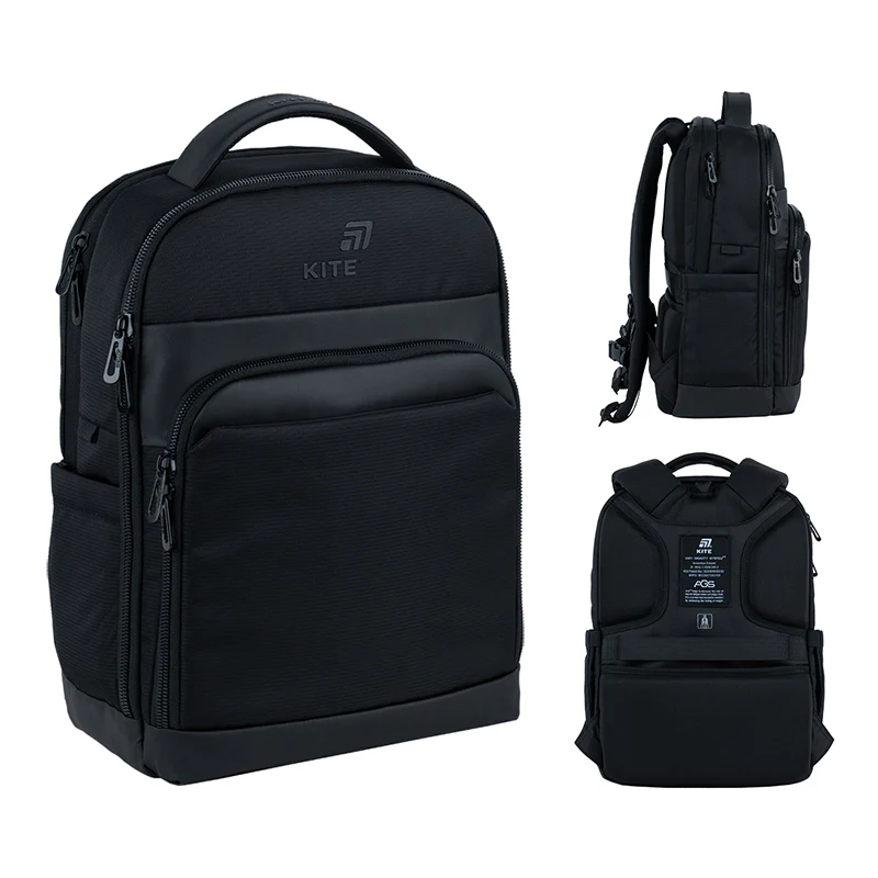 Рюкзак підлітковий Kite Education teens 2723M 42 &times; 28,5 &times; 16,5см чорний фото