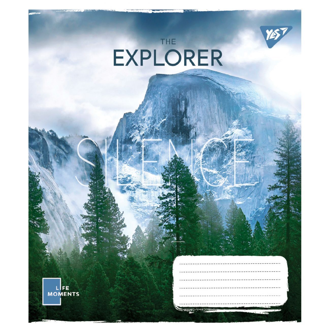 Зошит шкільний Yes 24 аркуша лінія The Explorer фото