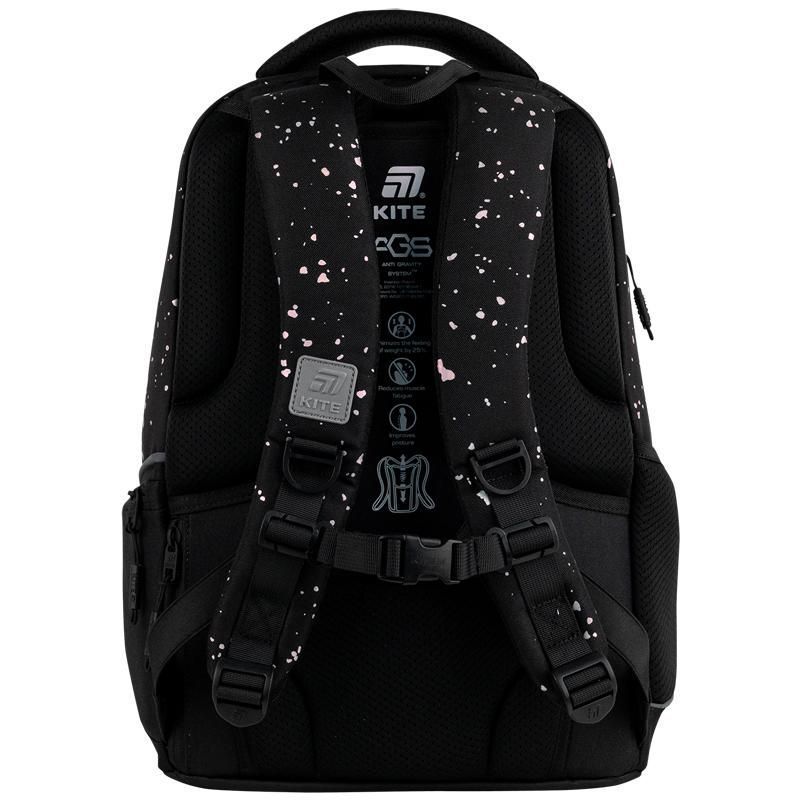 Рюкзак подростковый Kite Education teens 727M Holographic 42&times;29&times;20 см, черный фото