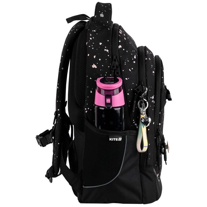 Рюкзак подростковый Kite Education teens 727M Holographic 42&times;29&times;20 см, черный фото