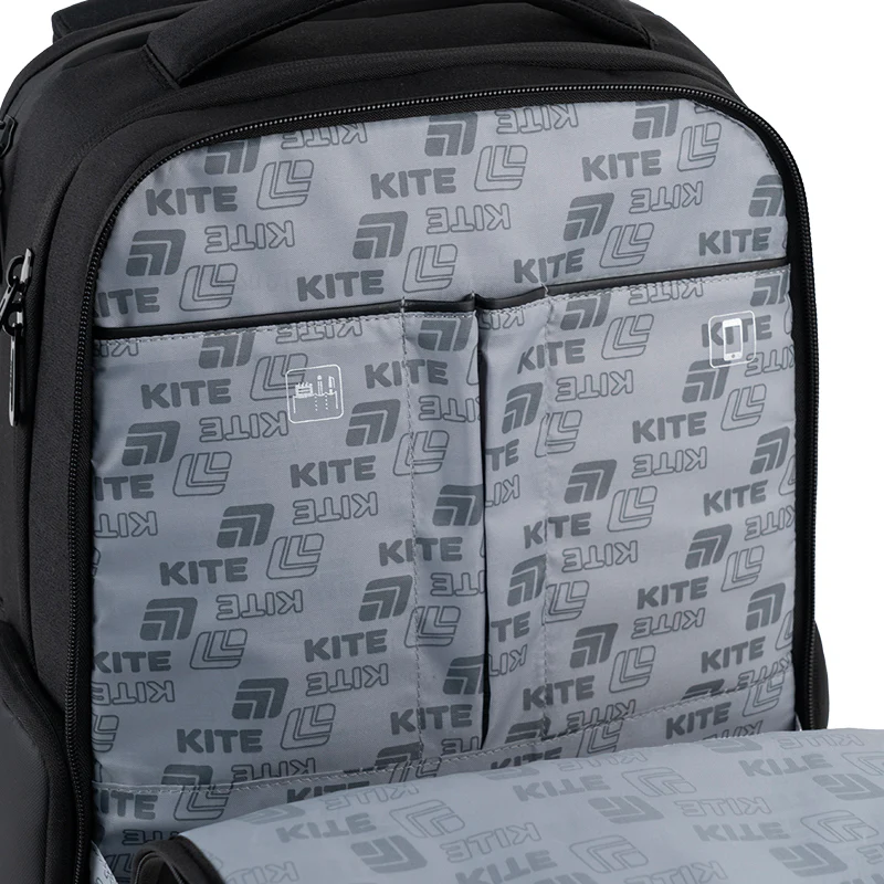 Рюкзак підлітковий Kite Education Teens 2722L 43 &times; 29,5 &times; 14,5см чорний фото