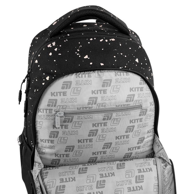 Рюкзак подростковый Kite Education teens 727M Holographic 42&times;29&times;20 см, черный фото