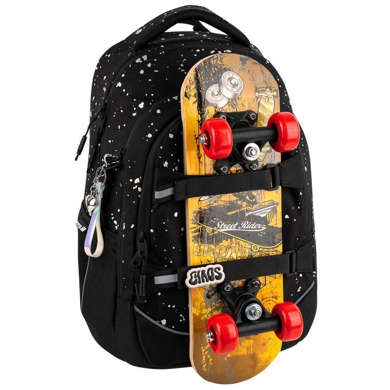 Рюкзак подростковый Kite Education teens 727M Holographic 42&times;29&times;20 см, черный фото