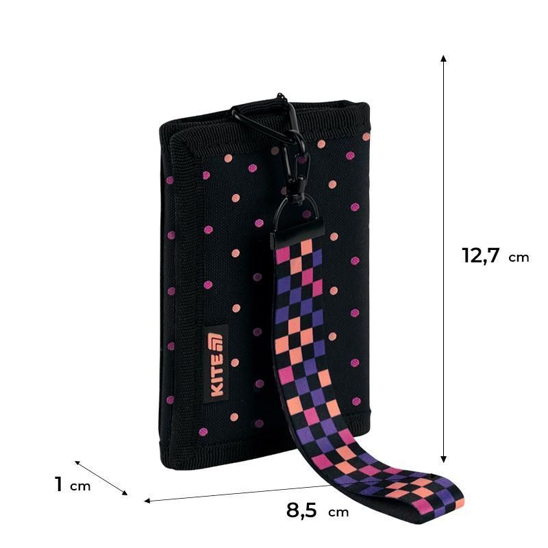 Детский кошелек Kite 598-6 для девочки 12,7 &times; 8,5 &times; 1 см фото