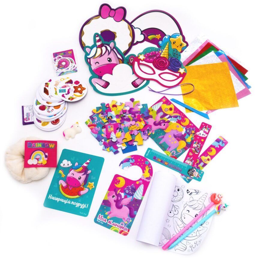 Набор для творчества с сюрпризами Радуга Укр (Vladi Toys) фото