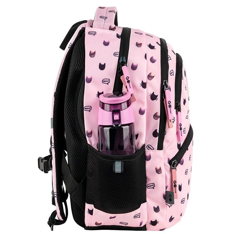 Рюкзак шкільний для дівчинки GoPack Education 175M-1 Meow Cats 40 &times; 30 &times; 15 см рожевий фото