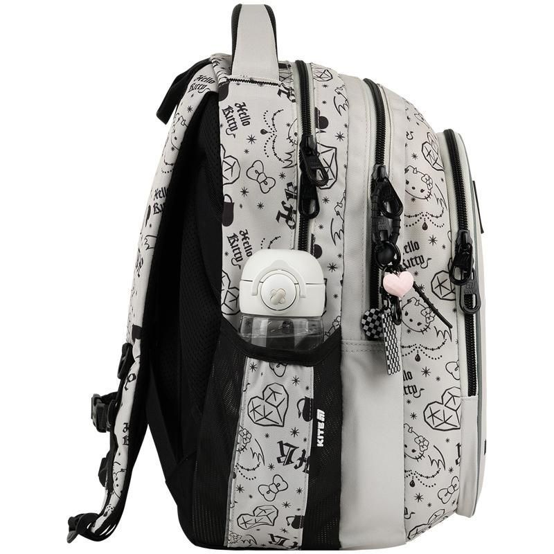 Рюкзак подростковый Kite Education teens 8001M Hello Kitty 40&times;29&times;17 см, бежевый фото