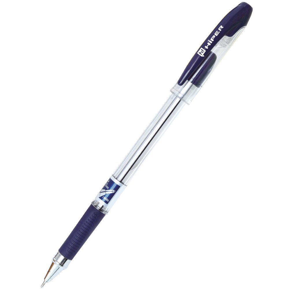 Ручка масляная Hiper Max Writer 2500м 0,7мм синяя фото
