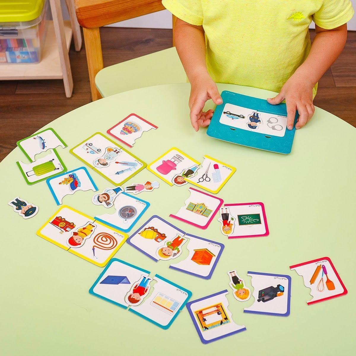 Игра развивающая У світі професій Укр (Vladi Toys) фото