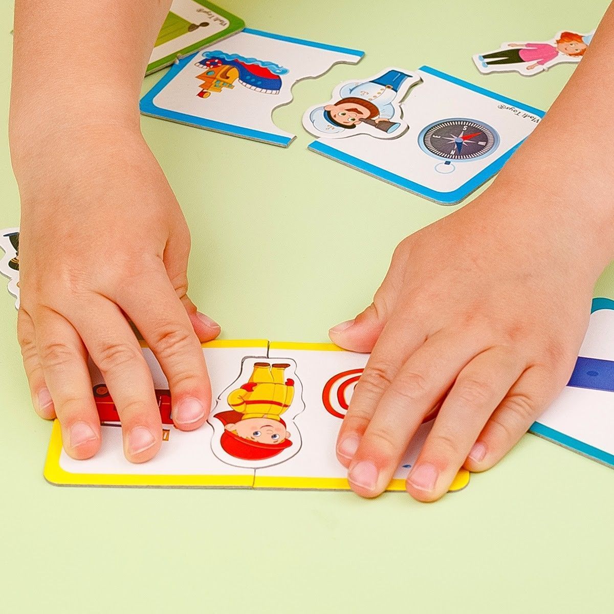 Игра развивающая У світі професій Укр (Vladi Toys) фото
