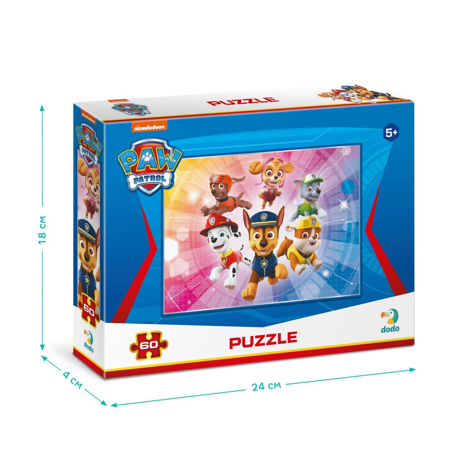 Пазлы 60эл 32*23см Paw Patrol Спасательная команда DoDo фото