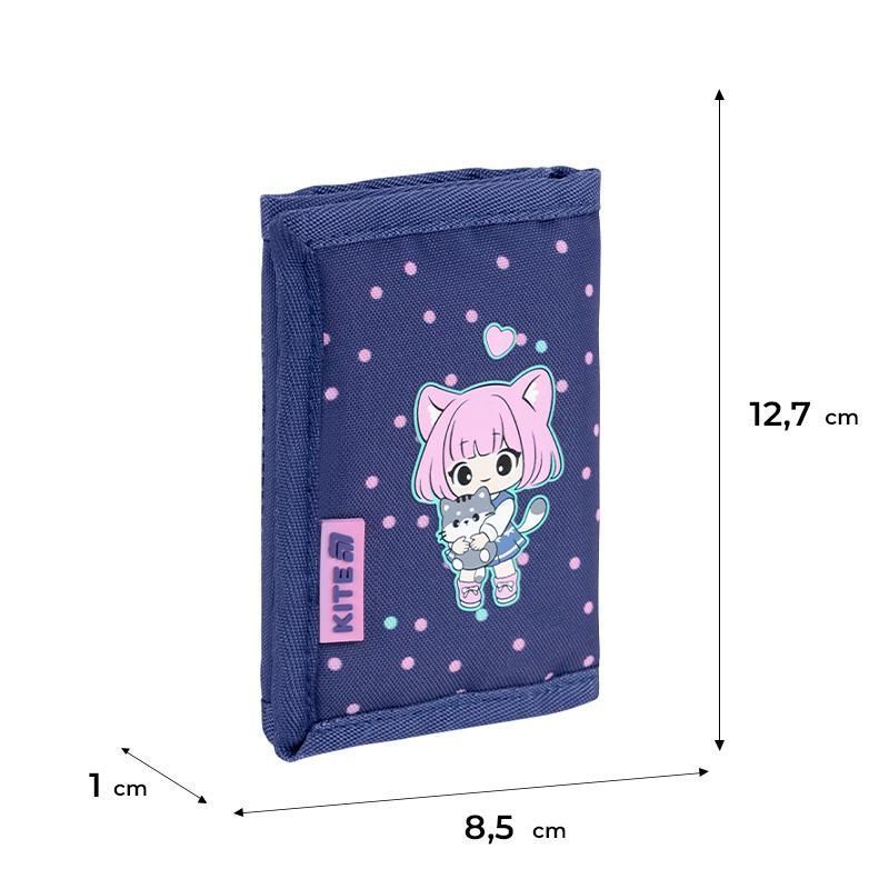 Детский кошелек Kite 598 Be Friends для девочки 12,7 &times; 8,5 &times; 1 см фото