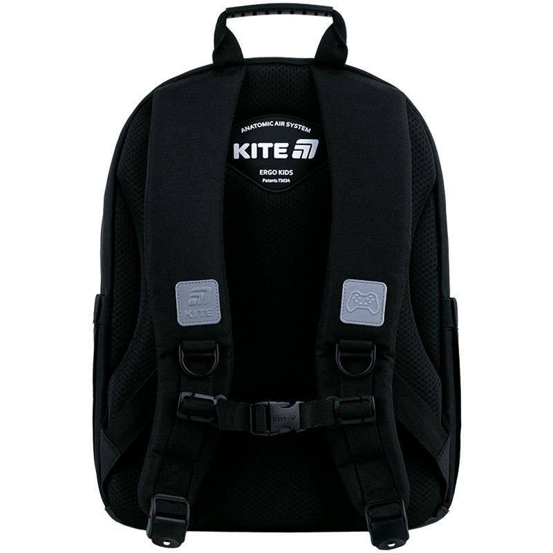 Рюкзак шкільний для хлопчика Kite Education 584 Gamer 39,5 &times; 29 &times; 13см чорний фото