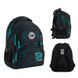 Рюкзак шкільний для хлопчика GoPack Education 175M-6 Future 40 &times; 30 &times; 15 см чорний фото 1