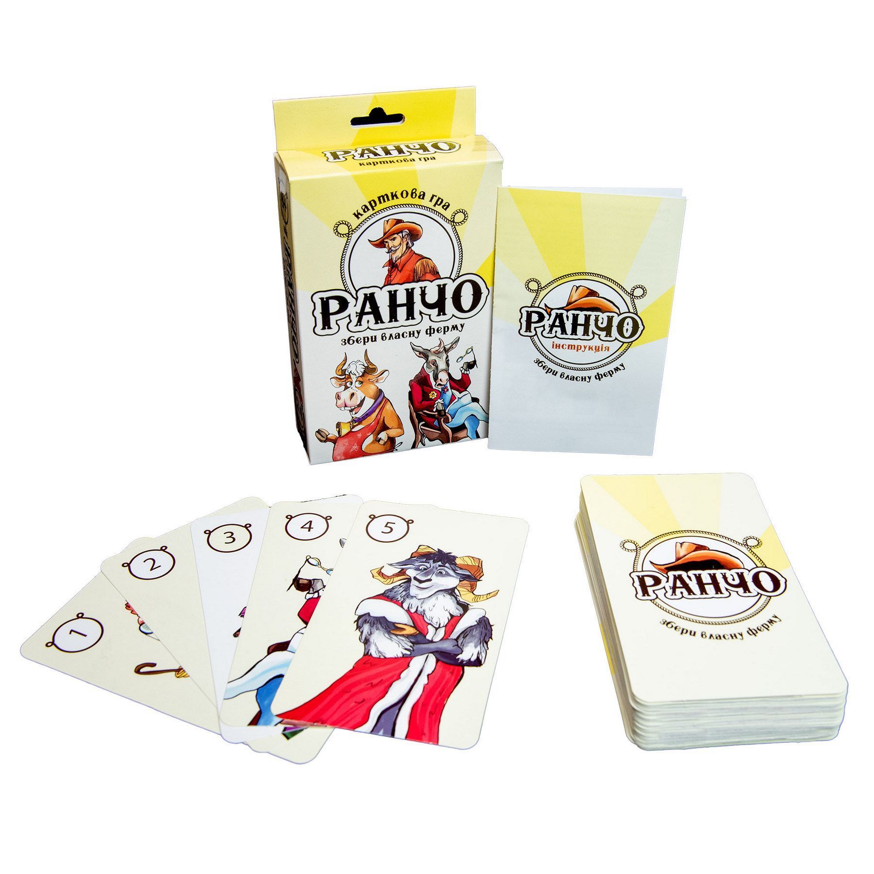 Гра карткова Ранчо Укр (Strateg) фото