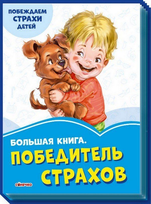 Васильковые книжки Большая книга ПОБЕДИТЕЛЬ СТРАХА Рос Ранок фото