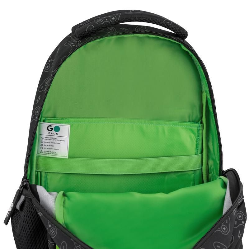 Рюкзак школьный для мальчика GoPack Education 175M-7 Never Give Up 40&times;30&times;15 см черный фото