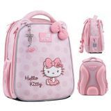 Рюкзак шкільний каркасний для дівчинки Kite Education 555 Hello Kitty 36,5 &times; 27 &times; 15,5см рожевий фото