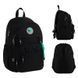 Рюкзак підлітковий GoPack Education Teens 121L-4 44,5 &times; 23 &times; 19,5 см чорний фото 1