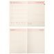 Ежедневник датированный 2026 Leo Planner Velvet А5 линия 368 страниц, мягкая PU обложка, темно-зеленый фото 4