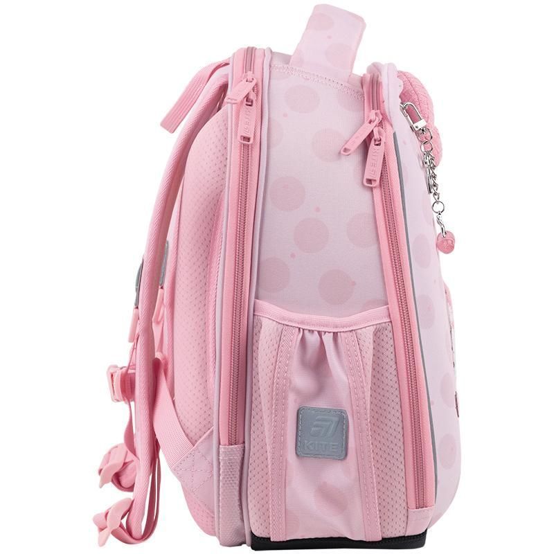Рюкзак шкільний каркасний для дівчинки Kite Education 555 Hello Kitty 36,5 &times; 27 &times; 15,5см рожевий фото