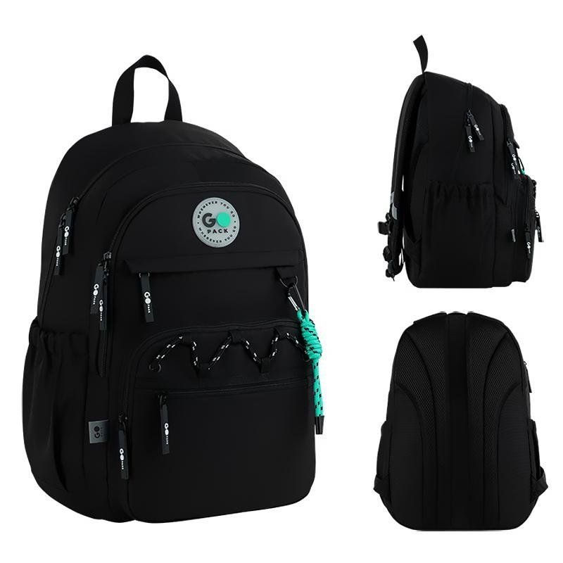 Рюкзак підлітковий GoPack Education Teens 121L-4 44,5 &times; 23 &times; 19,5 см чорний фото