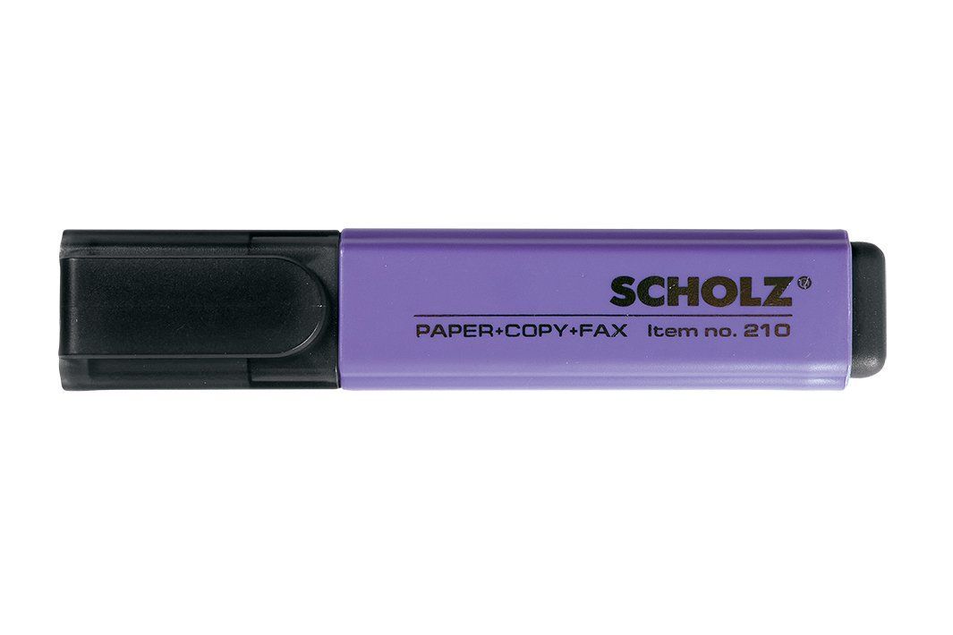 Маркер текстовый Scholz 1-5мм фиолетовый фото
