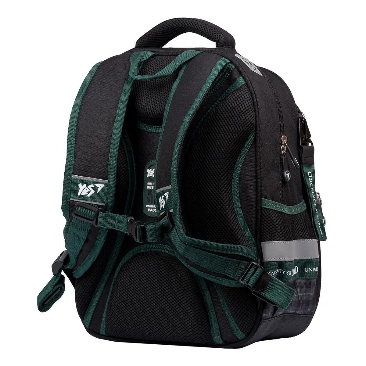Рюкзак шкільний для хлопчика Yes S-40 Oxford 38*30*17см чорний фото