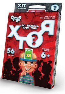 Гра карткова Хто я? Укр (Danko Toys) фото