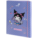 Папка для праці картонна на гумці А4 Kite Kuromi фото 1